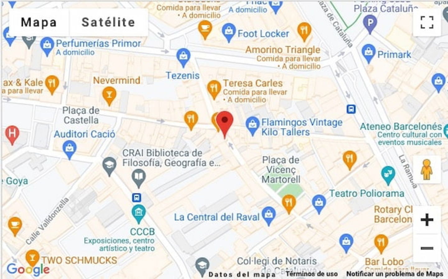 Google Maps ofrece mucha información en tiempo real con respecto a los puntos de interés en el mapa