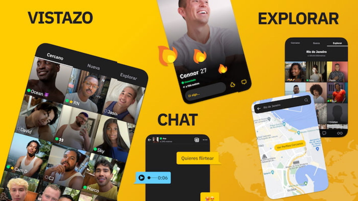 Grindr es una estupenda alternativa para tener citas y ligar que no podía faltar en este listado