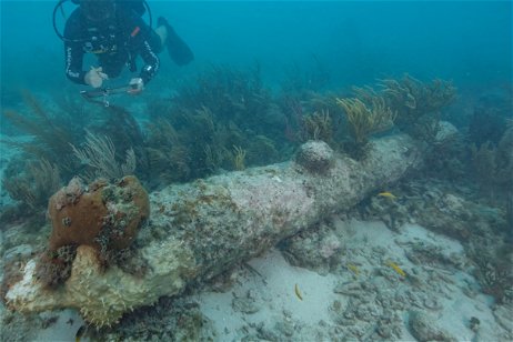 Equipo de submarinistas halla un barco británico desaparecido en Florida: fue hundido por España hace siglos