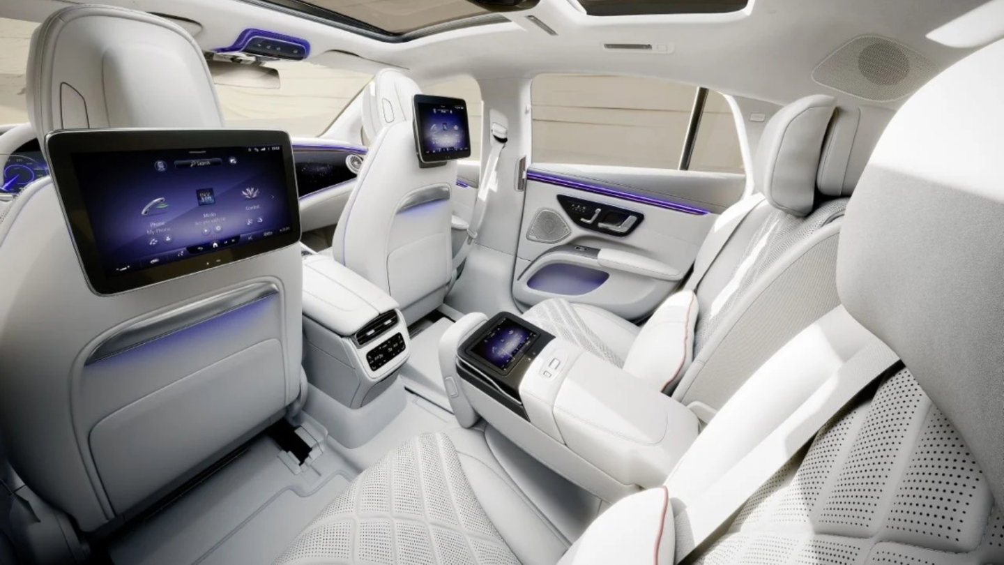 Mercedes EQS interior 2025