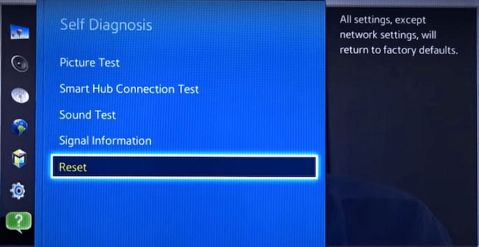 También puedes realizar un restablecimiento de fábrica de la Smart TV