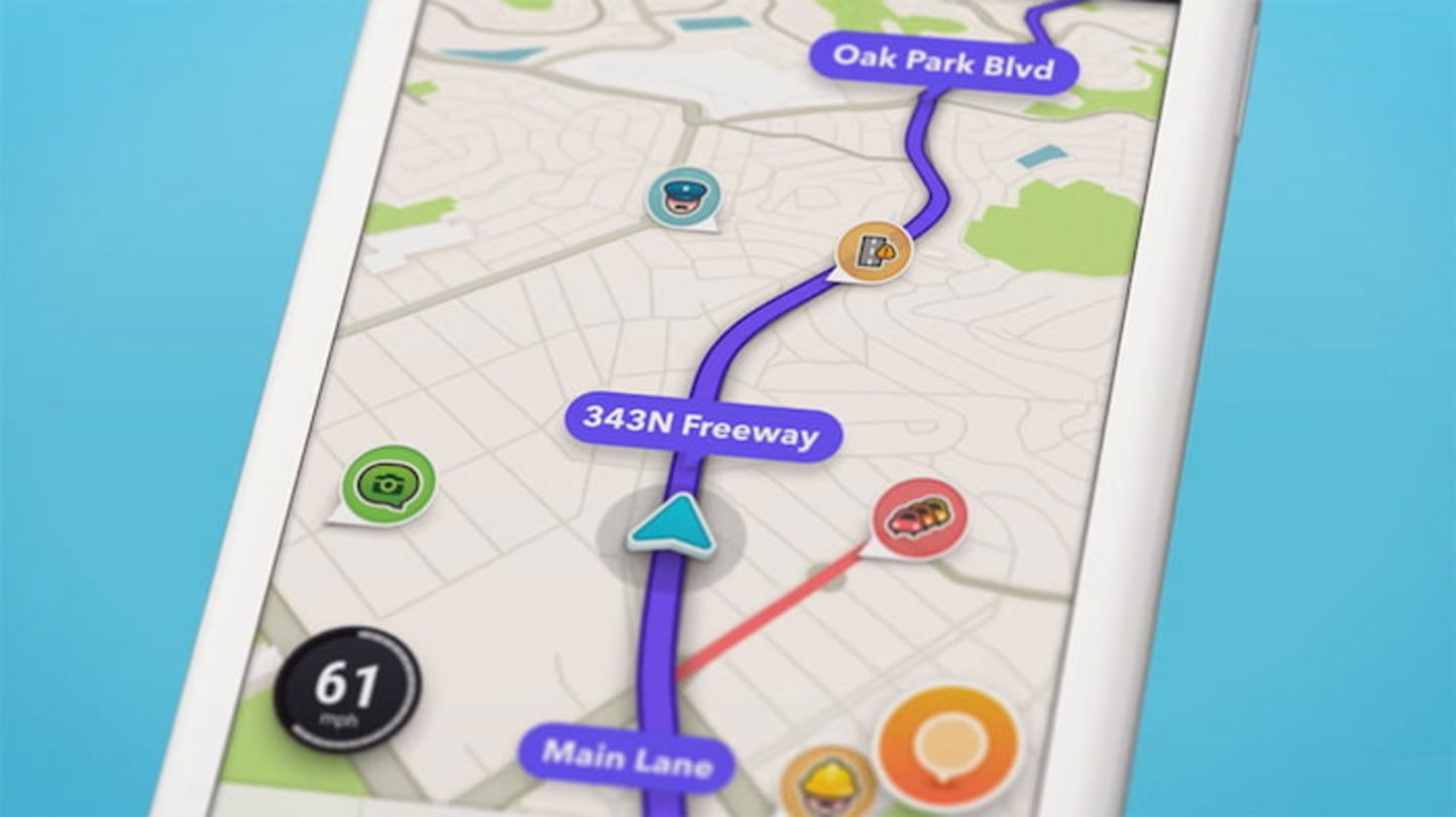 Waze te ofrece información vial en tiempo real, con alertas de accidentes y otros datos relevantes