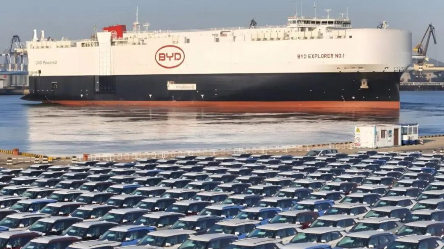 Buque portacontenedores de BYD