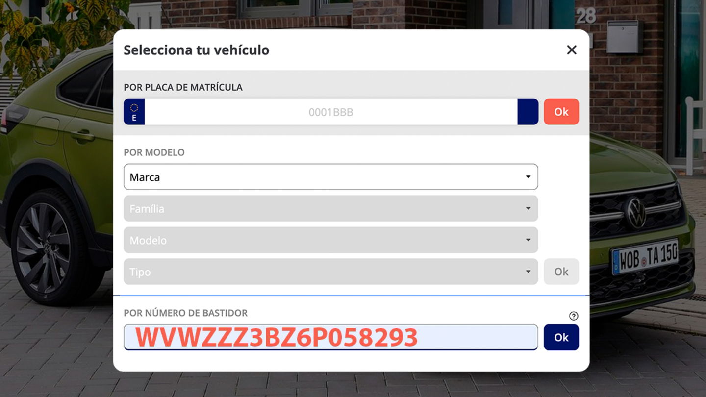 busqueda bastidor vin