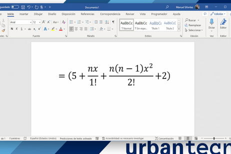 Cómo poner símbolos matemáticos y ecuaciones en documentos de Word