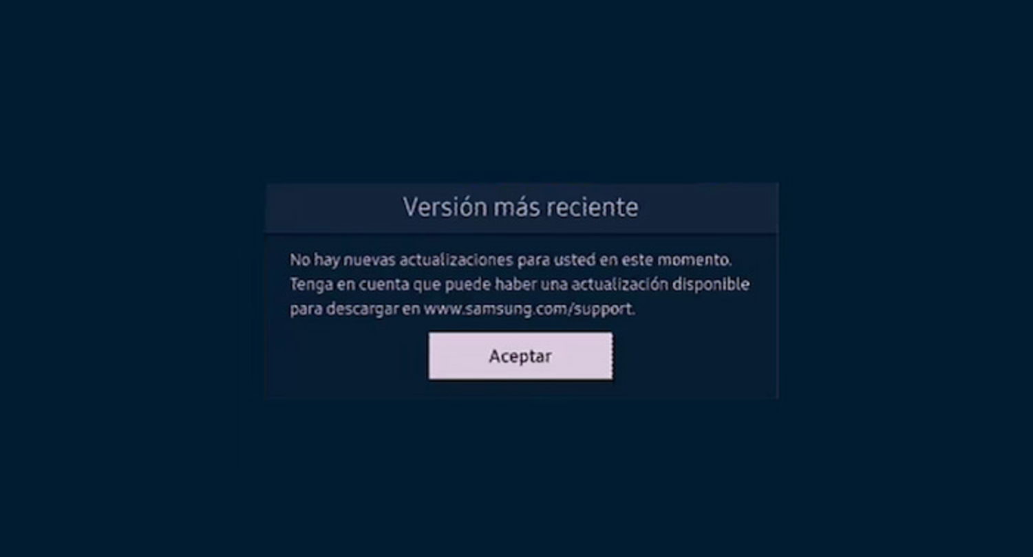 Es importante que siempre instales todas las actualizaciones en tu Smart TV de Samsung, pues traen muchos beneficios
