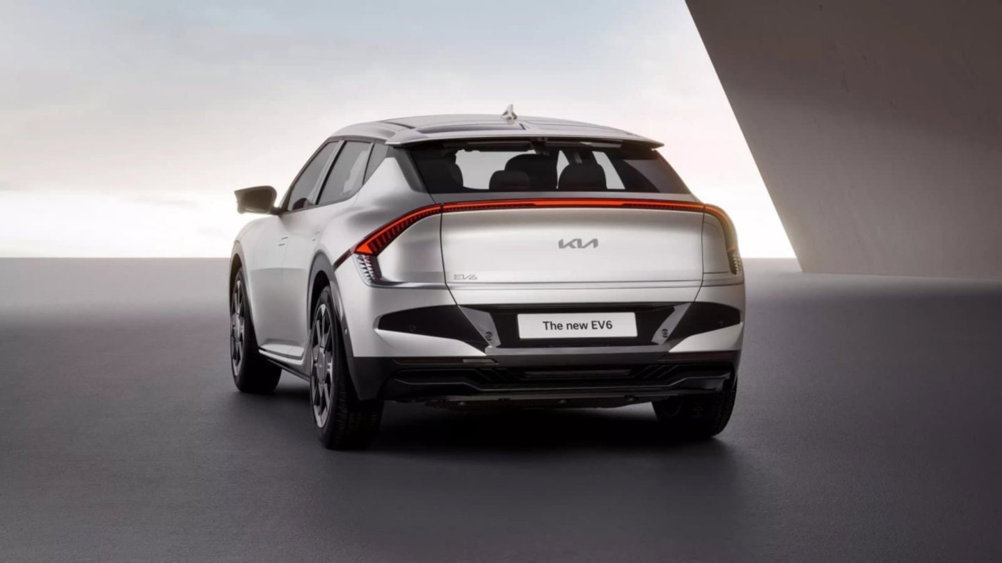 Kia EV6 parte trasera