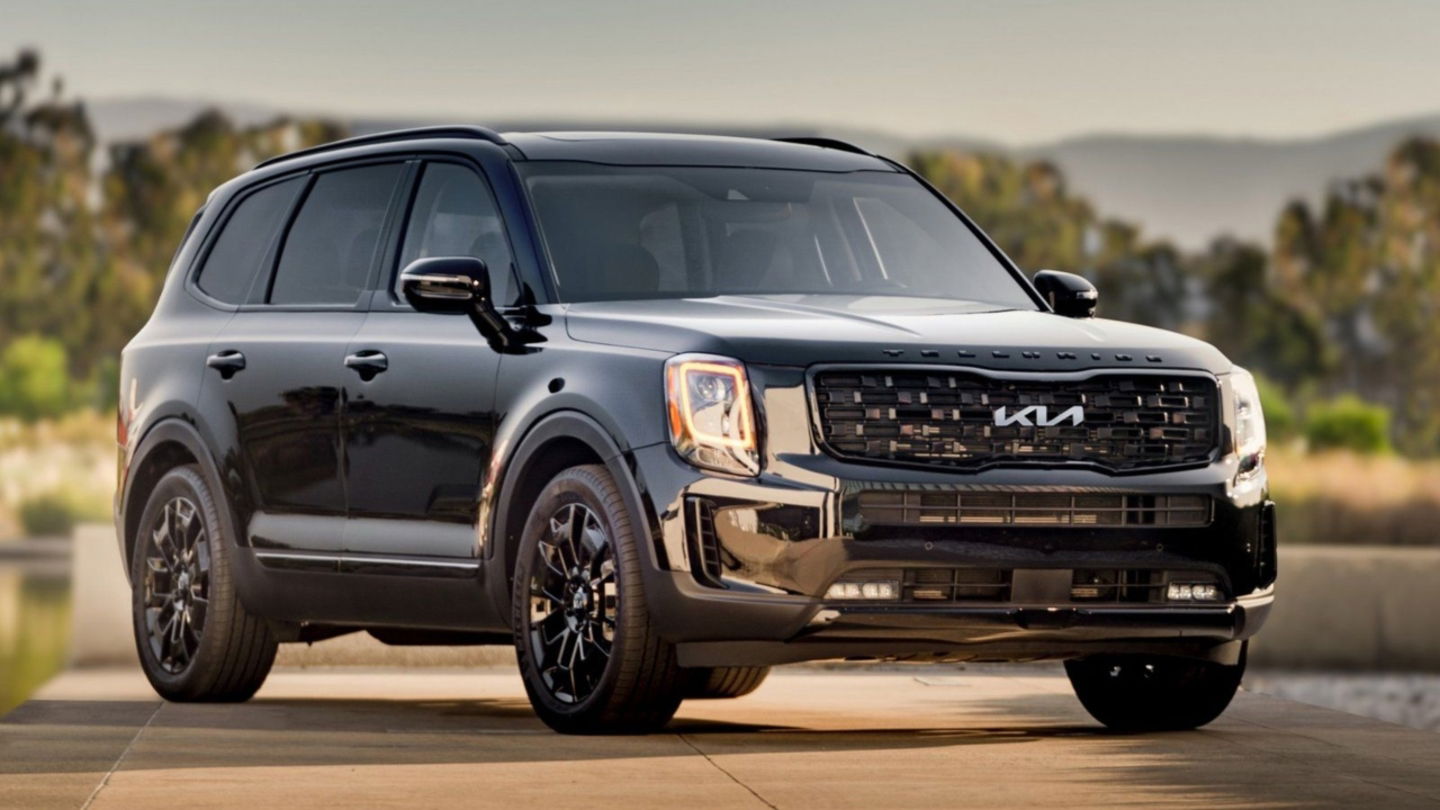 Frontal del Kia Telluride