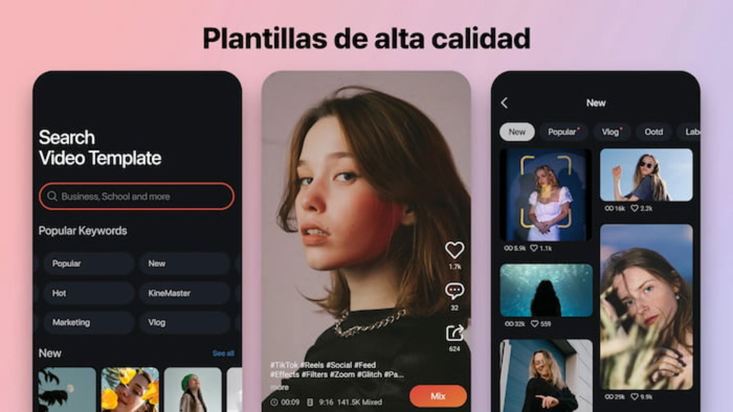 KineMaster es uno de los editores de vídeo más interesantes y con gran variedad de herramientas que puedes usar desde tu tablet