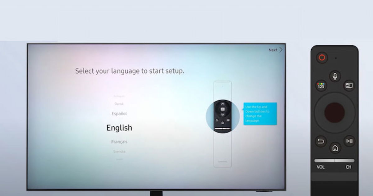 Configuración inicial de una Smart TV de Samsung paso a paso