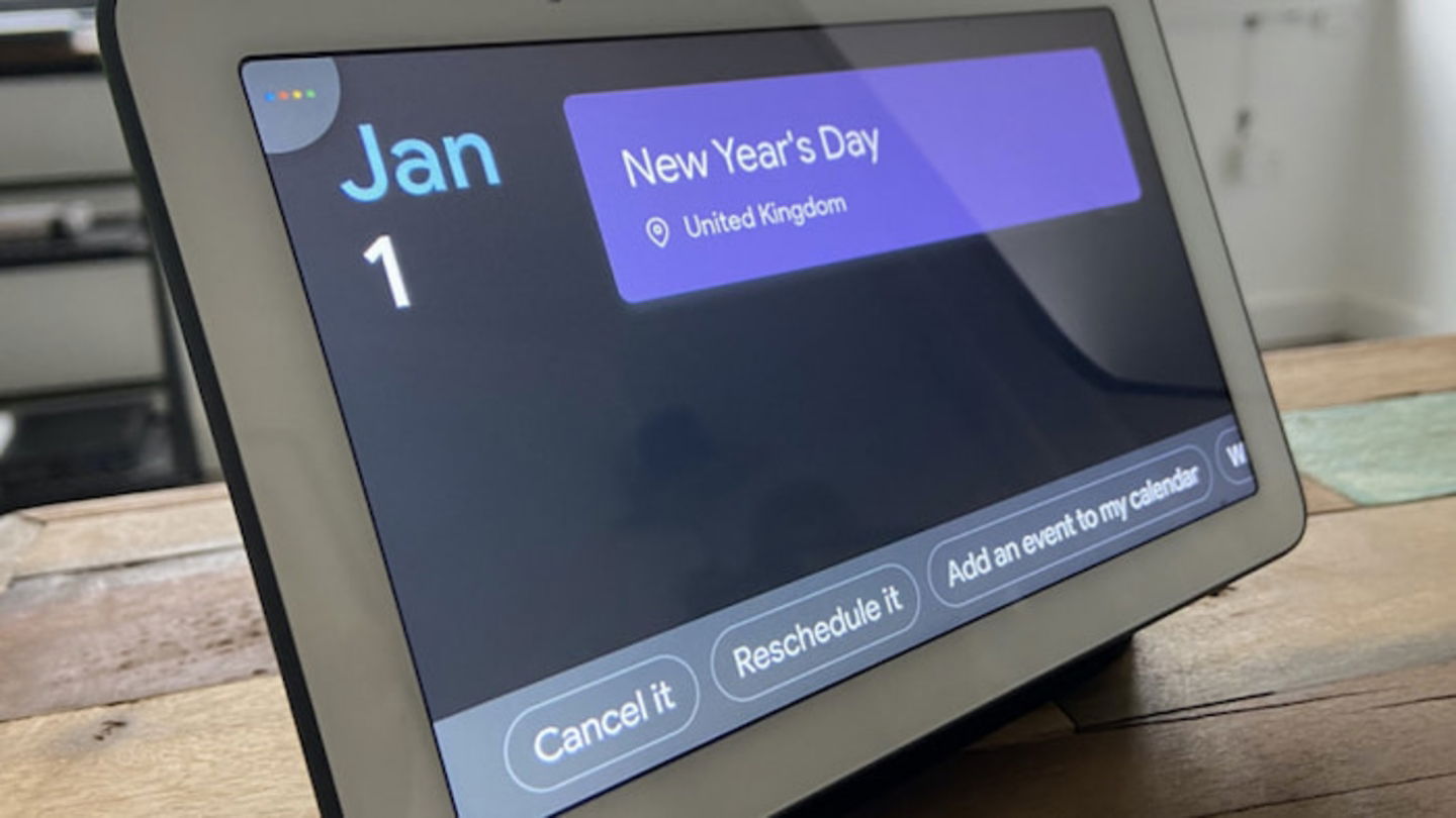 Puedes pedirle al Google Home que añada un nuevo evento a tu Google Calendar