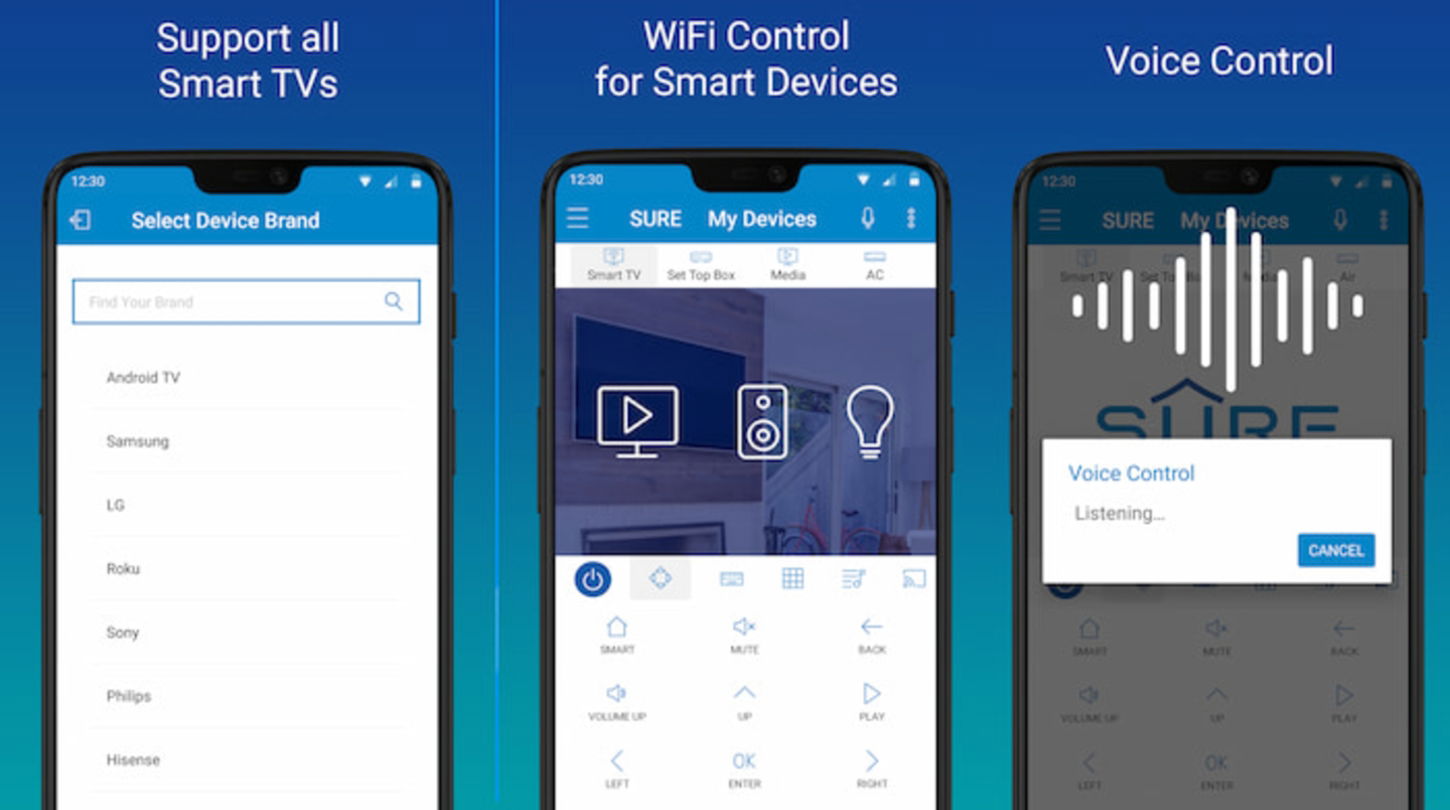 SURE Universal Remote es una estupenda herramienta con la que podrás controlar tus electrodomésticos digitales