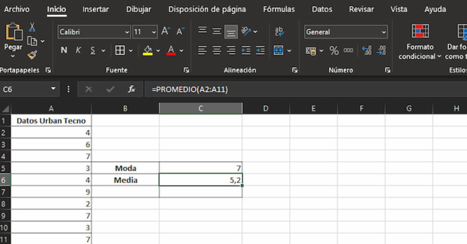 Calcular la media o promedio es muy fácil de realizar en Excel, sin contar que es un conocimiento muy útil