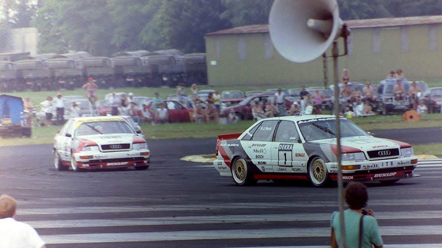 Imagen de una de las carreras del DTM en Diepholz