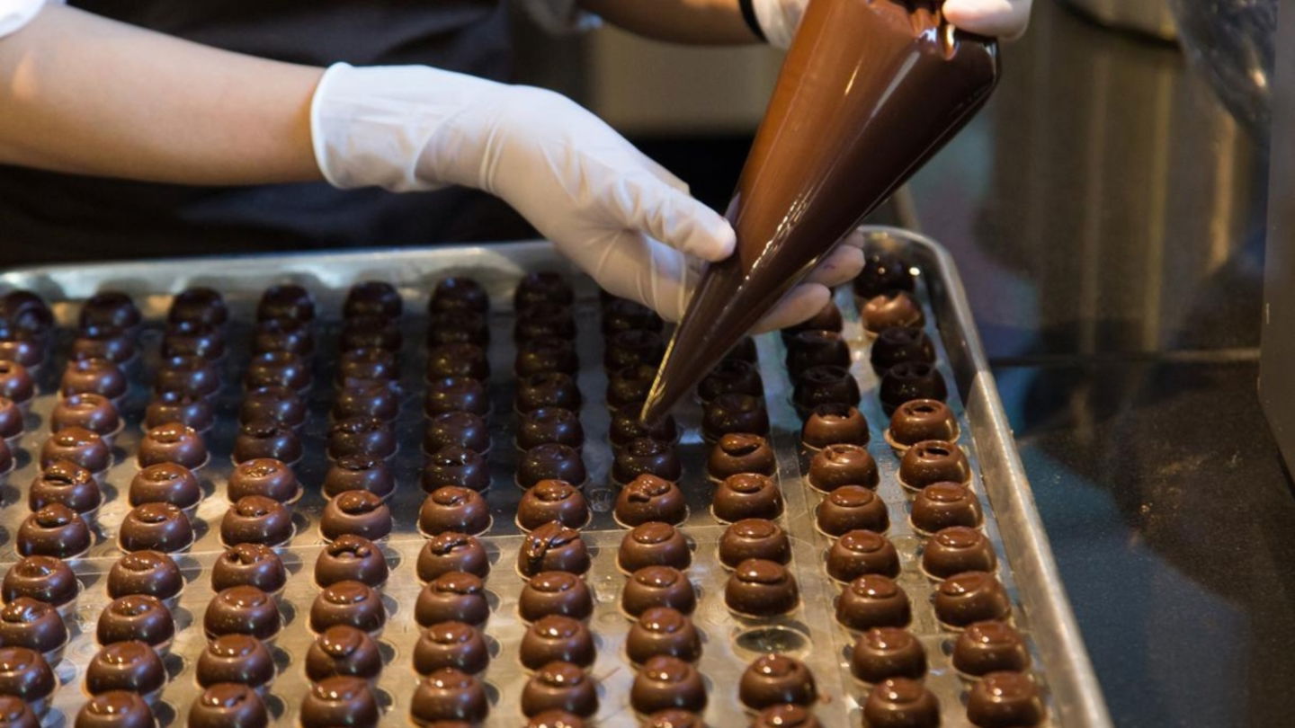 Producción de chocolate