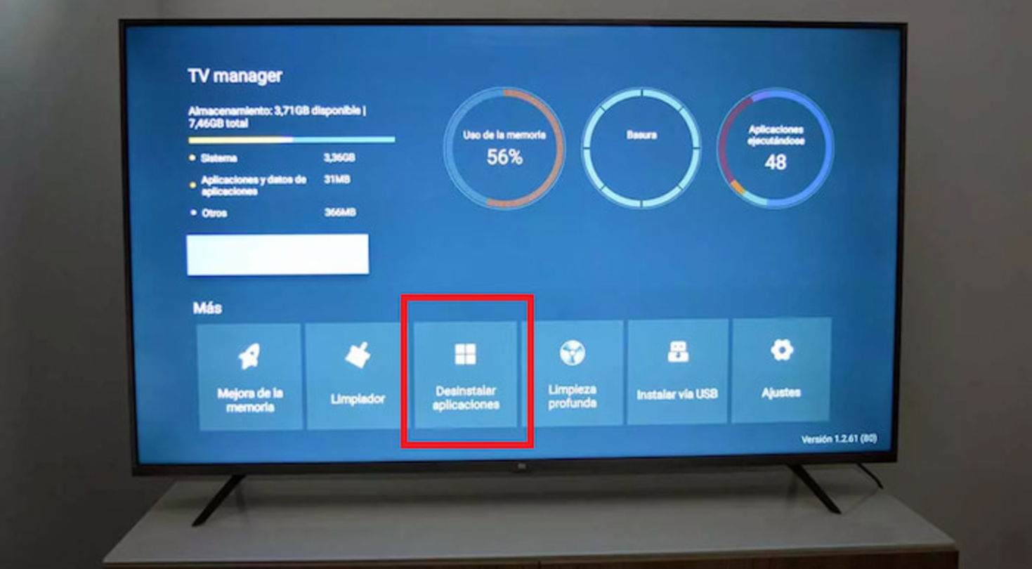 Hay varias formas de desinstalar aplicaciones de tu Xiaomi TV Stick