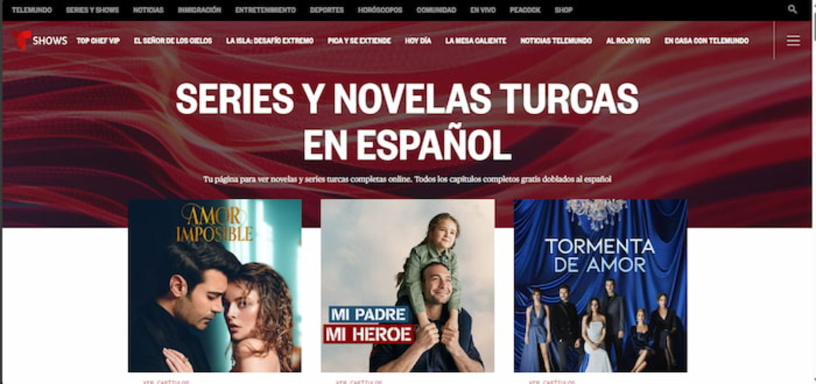 Dónde ver telenovelas turcas online: las webs y plataformas con más catálogo