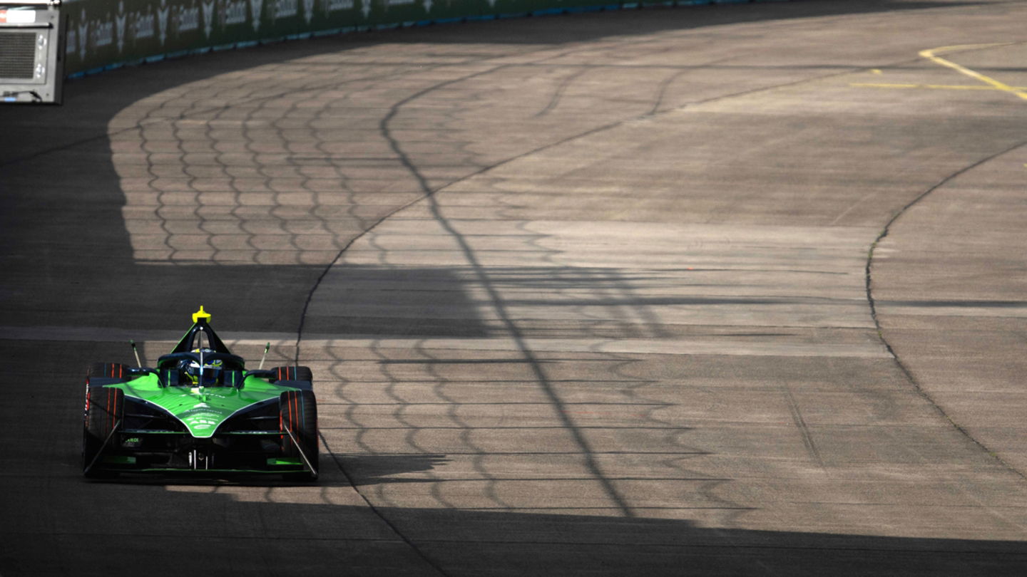 Imagen del ePrix de Berlín disputado en el Aeropuerto de Tempelhof en la temporada 10 del certamen eléctrico