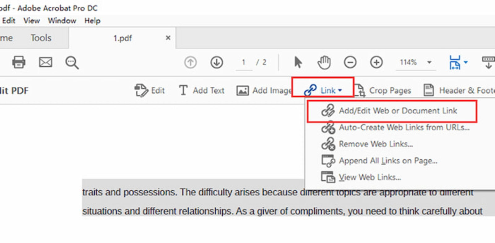 Con Adobe Acrobat Reader podrás visualizar y editar los PDF, incluso podrás añadir enlaces