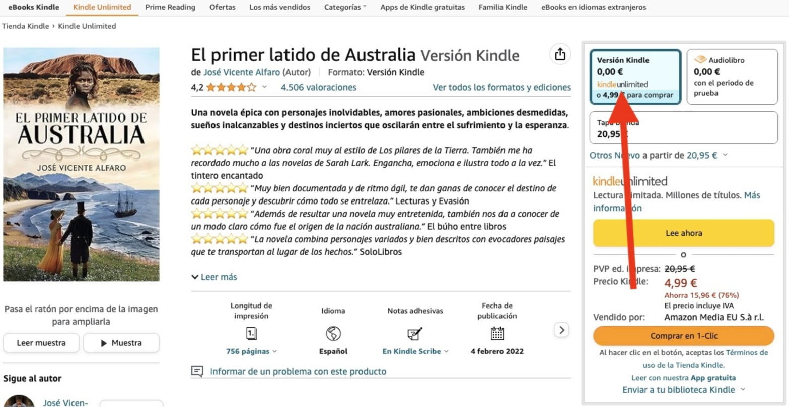 Kindle Unlimited: precios y todo lo que incluye esta suscripción