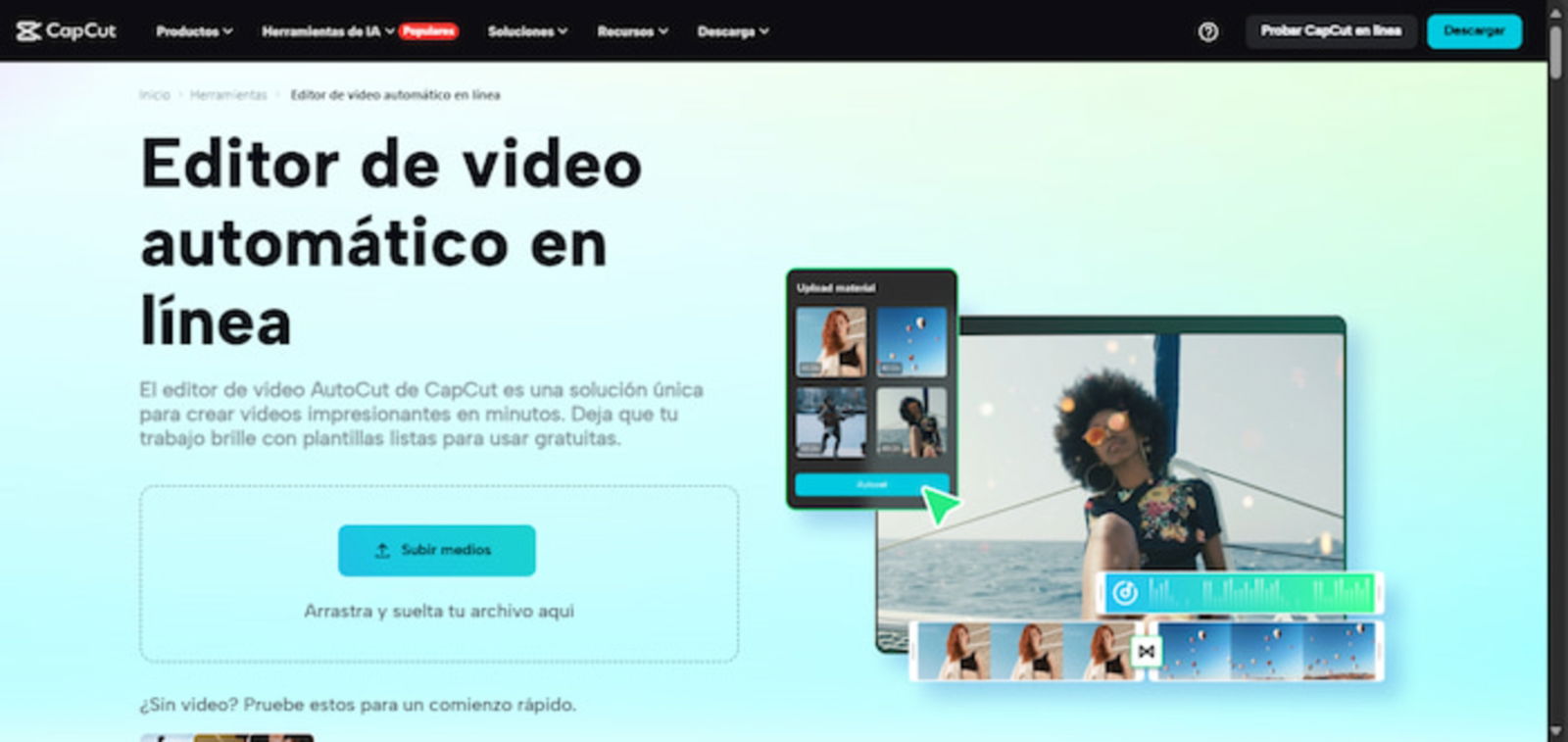 La función AutoCut te permitirá editar vídeos de forma automática