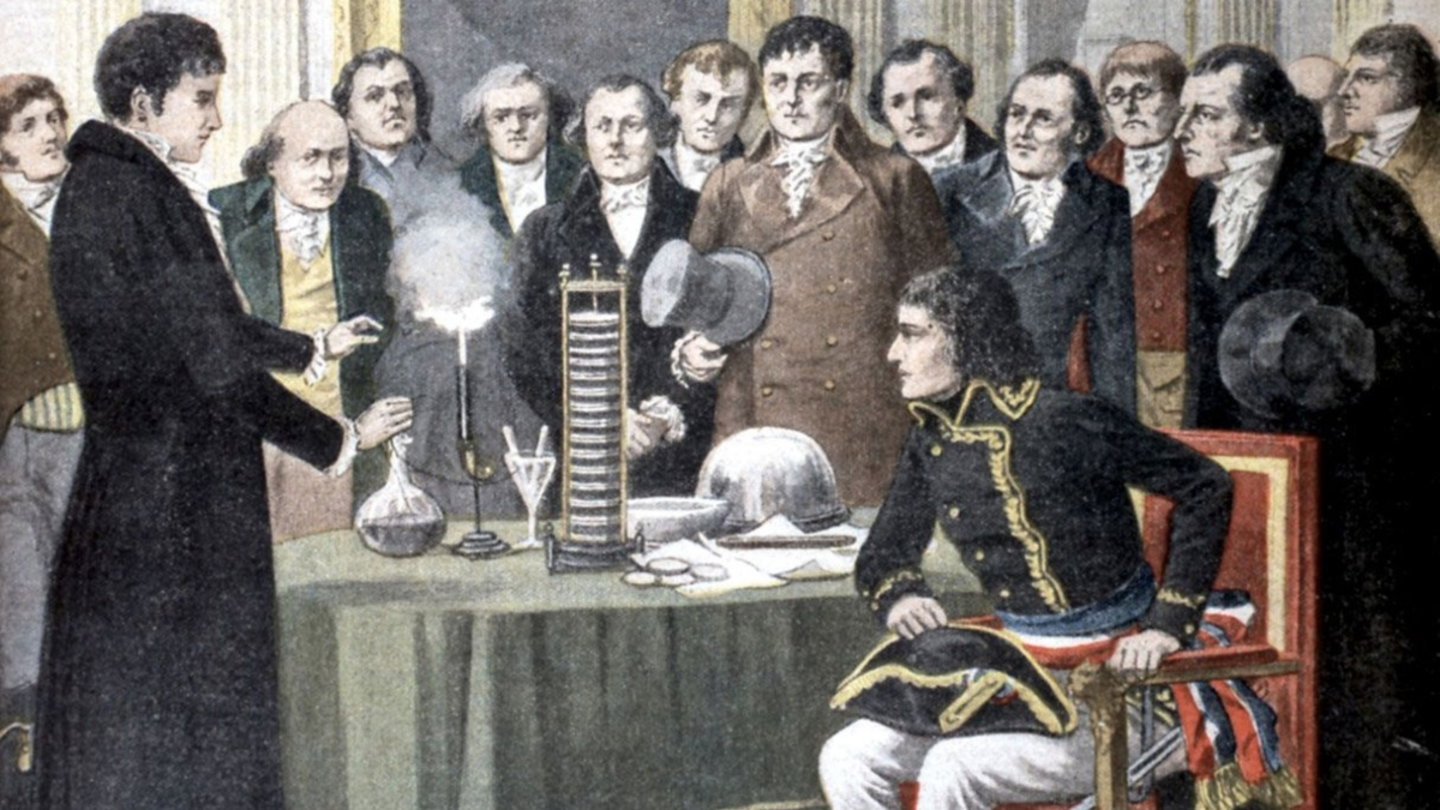 La pila eléctrica tiene más historia de la que pensamos. Fue inventada hace más de 200 años