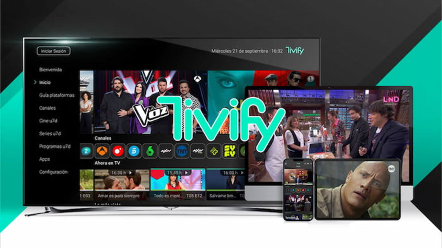 Tivify también es una interesante alternativa, aunque solo funciona en España