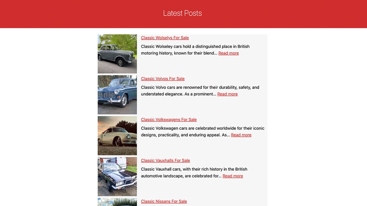 unusual cars uk