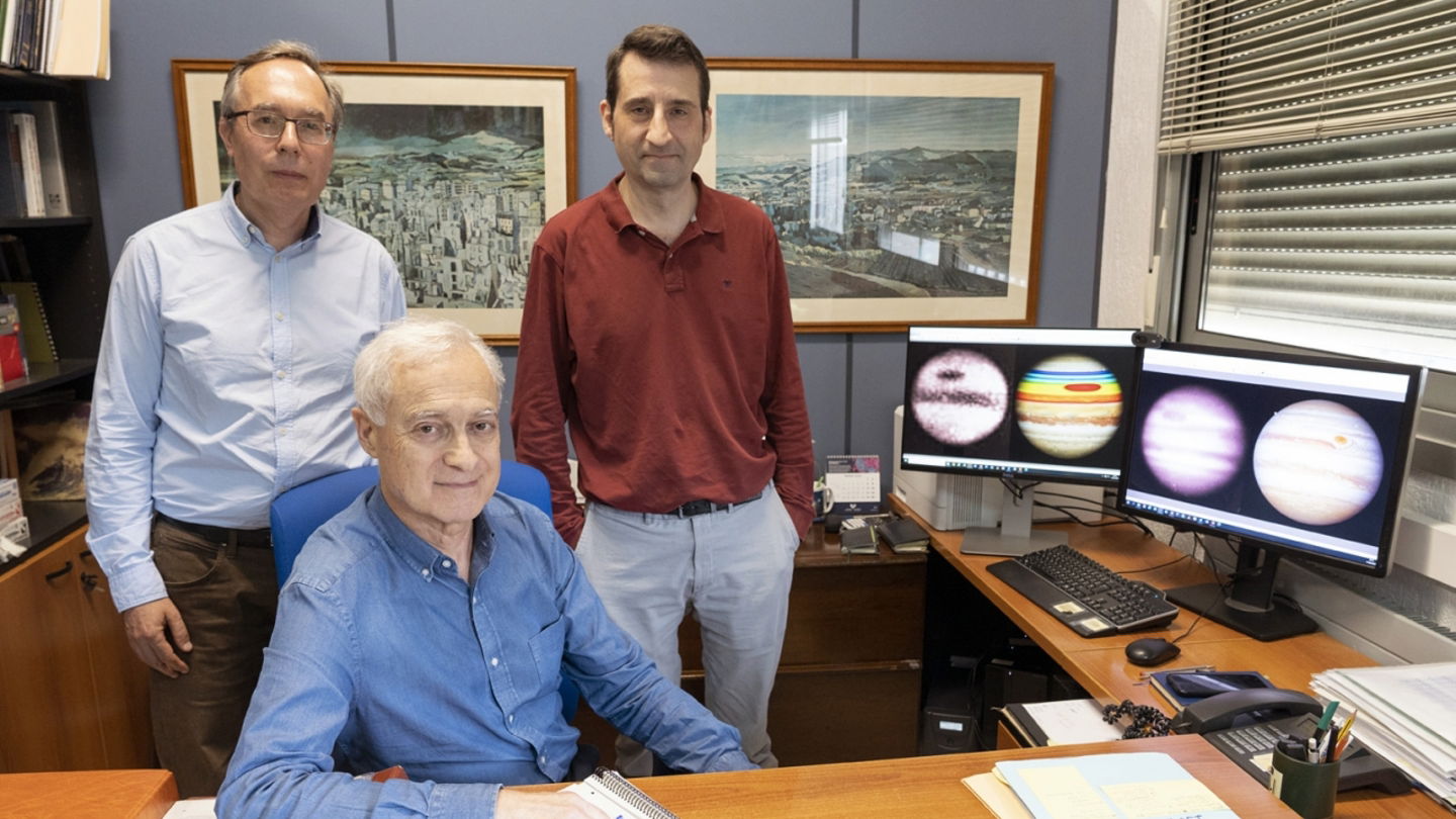 Imagen de parte del equipo de investigadores que nos han ofrecido nueva información acerca de la Gran Mancha Roja de Júpiter