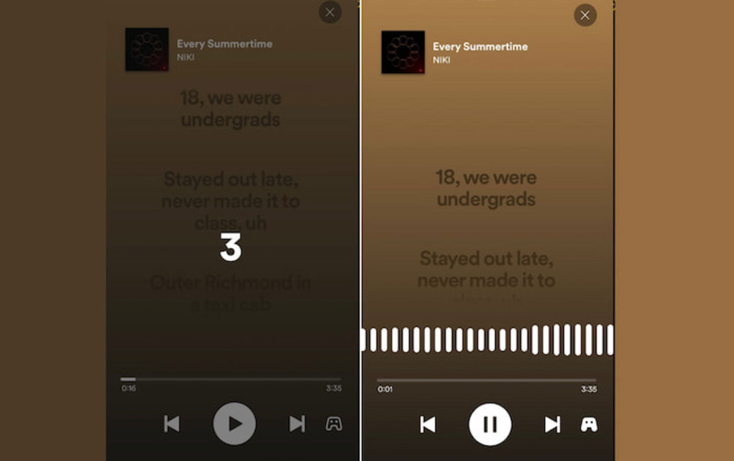 Spotify cuenta con la posibilidad de activar el modo karaoke en la aplicación