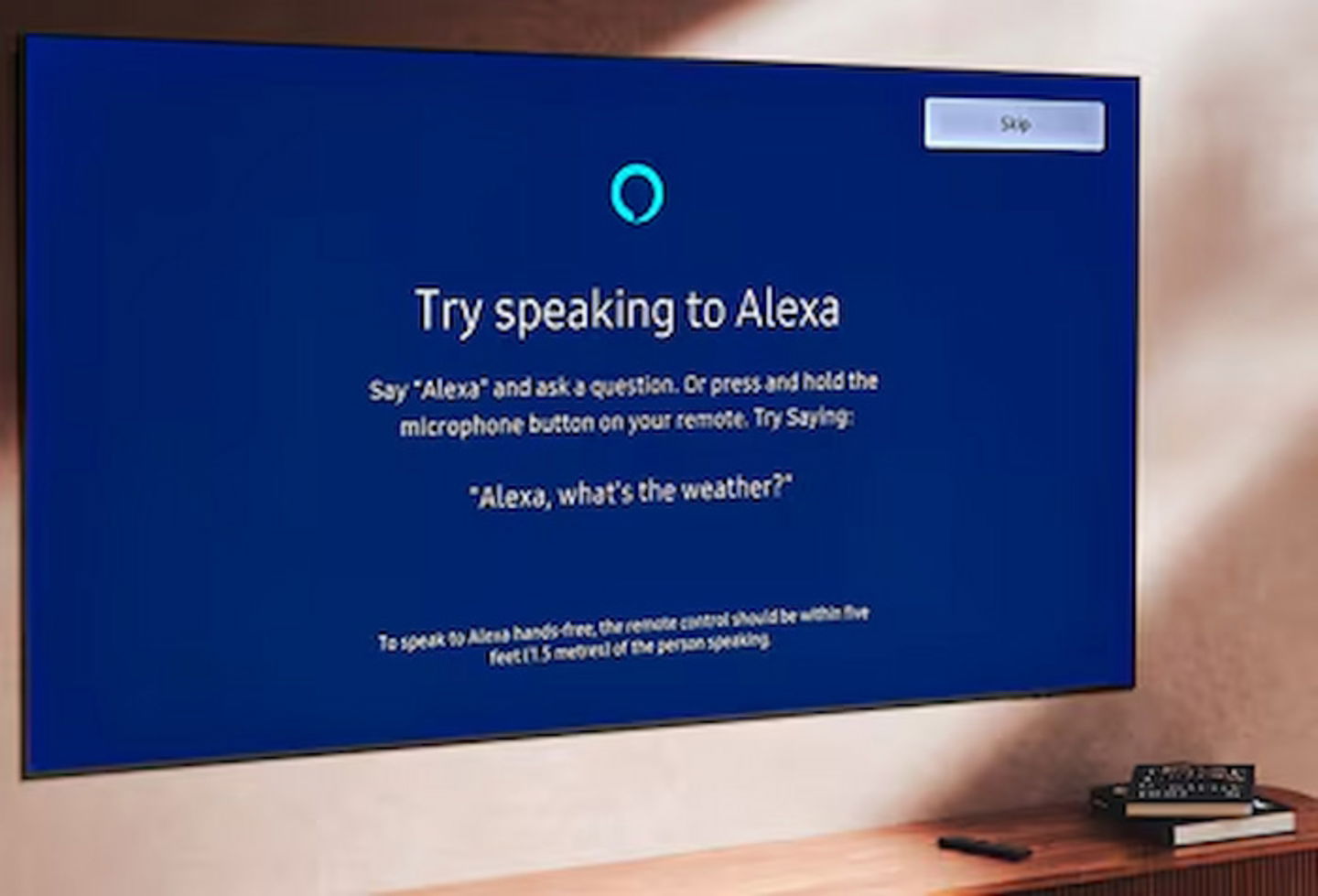 Algunas teles de Samsung incluyen a Alexa