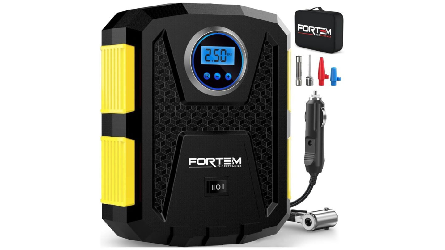 Compresor de aire portátil para coches de FORTEM