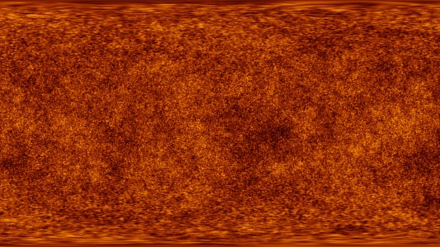 Este es el color de la radiación de fondo de microondas detectada por la misión Planck