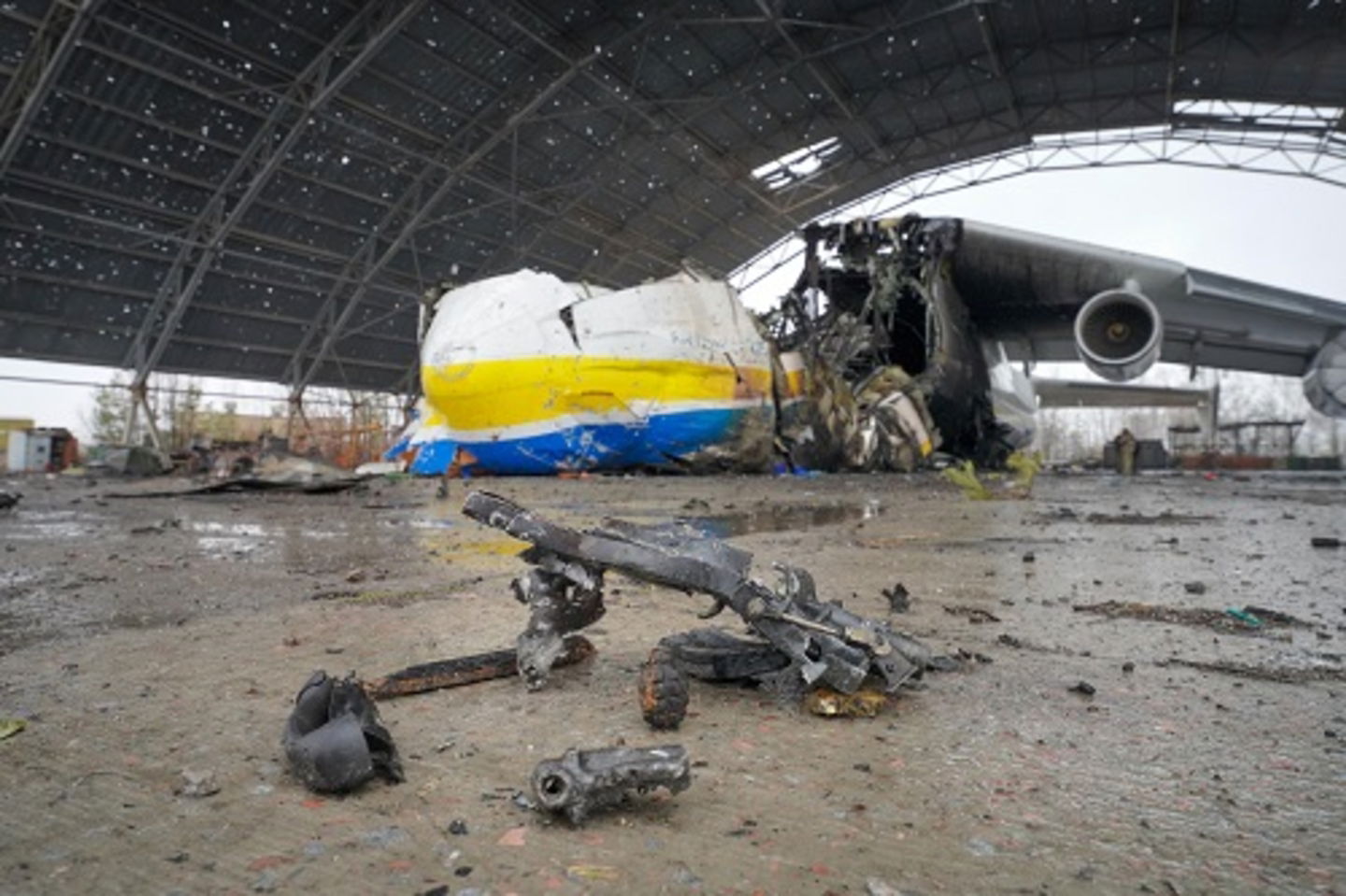 Rusia destruyó durante un ataque a Ucrania el avión más grande del mundo: Antonov An-225
