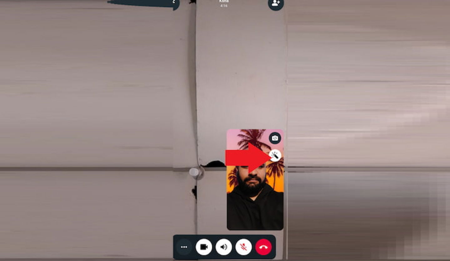 Así de fácil puedes cambiar el fondo de una videollamada en WhatsApp