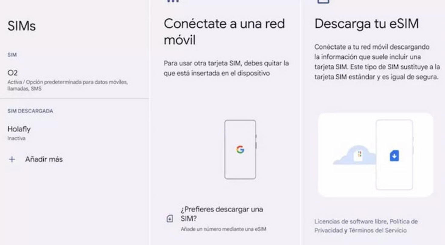 Así puedes saber si tu Android es compatible con una eSIM