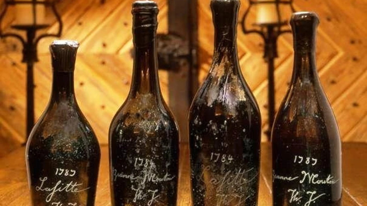 Este Château Lafite Rothschild 1787 es uno de los vinos más caros del mundo