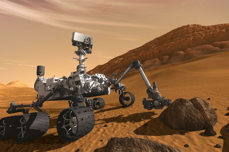 No sabemos si habrá puesto los triángulos de emergencia, pero el rover Curiosity de la NASA en Marte tiene un serio problema en una de sus ruedas