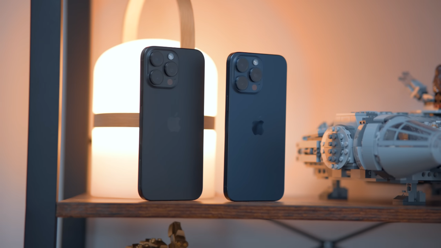 Diseño del iPhone 16 Pro Max y iPhone 15 Pro Max