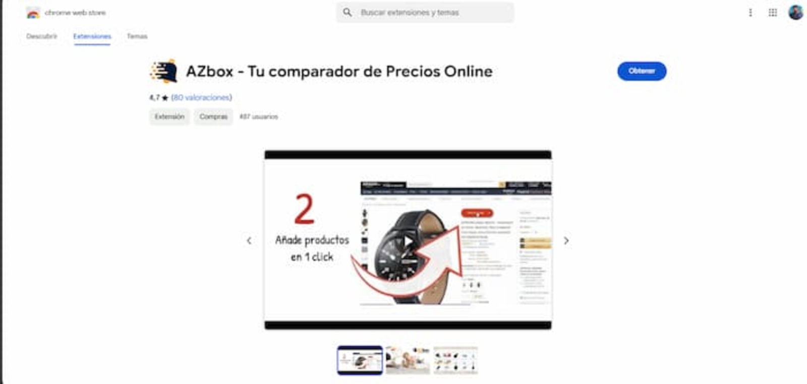 AZbox es una estupenda opción paraa comparar precios de un producto y te notificará cuando haya bajado de precio