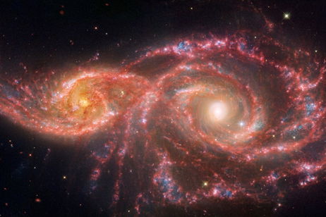 Existen dos "ojos inyectados en sangre" en el universo y han sido desvelados por los telescopios espaciales James Webb y Hubble Existen dos "ojos inyectados en sangre" en el universo y han sido desvelados por los telescopios espaciales James Webb y Hubble