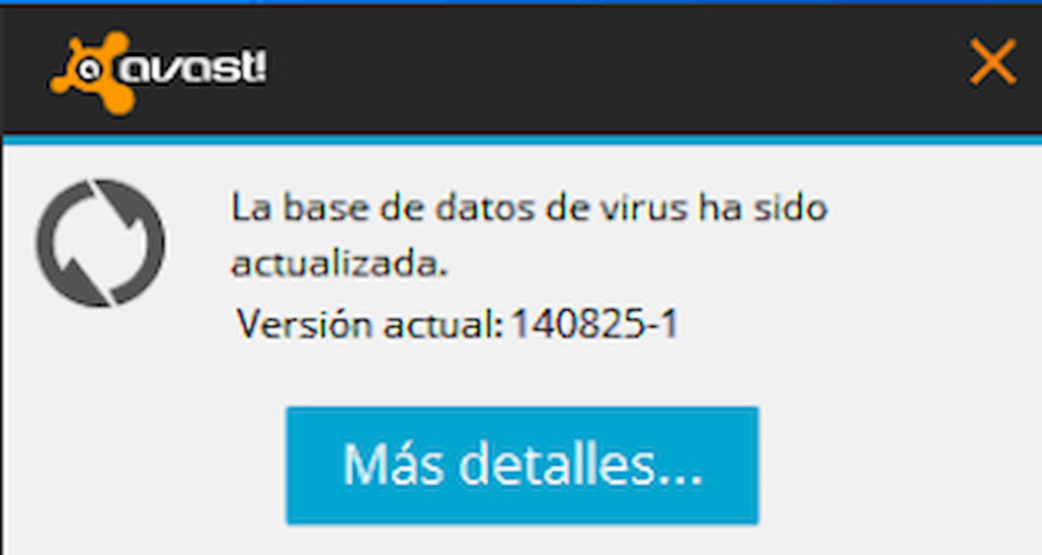 Avast también consume muchos recursos en segundo plano