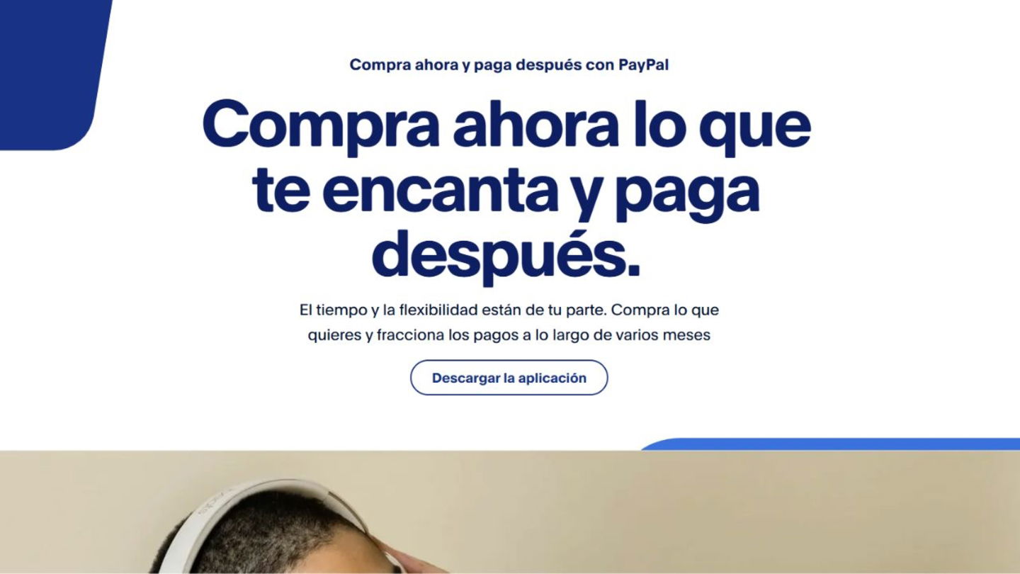 Compra ahora paga después en PayPal