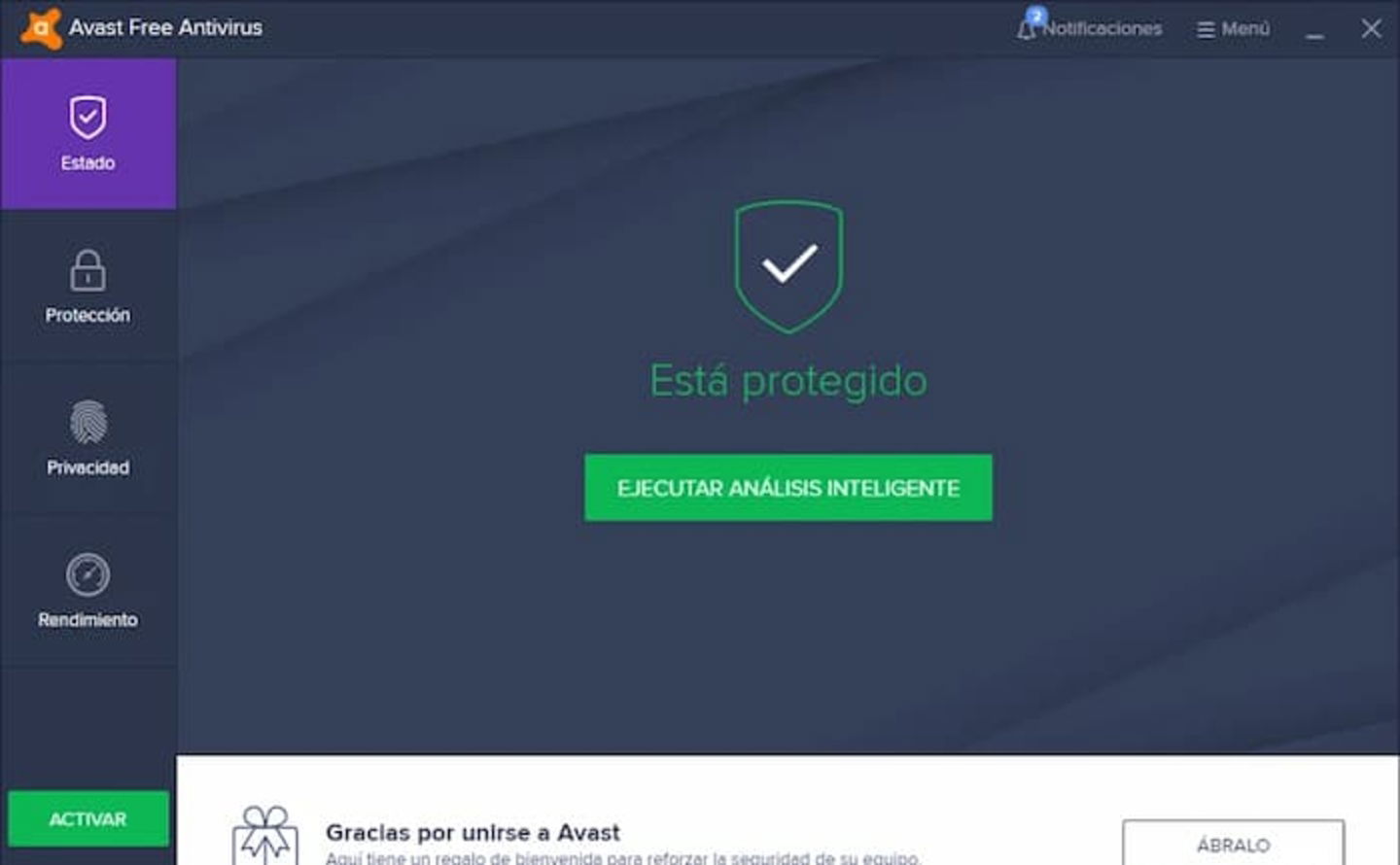 El antivirus de Avast cuenta con varios puntos positivos