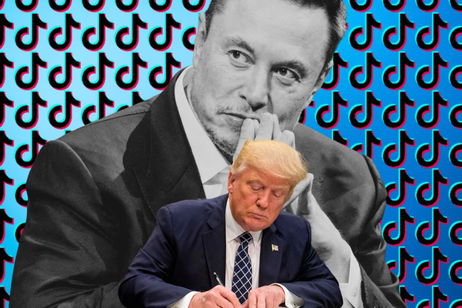 Donald Trump dice estar abierto a que Elon Musk compre TikTok "si él quiere"