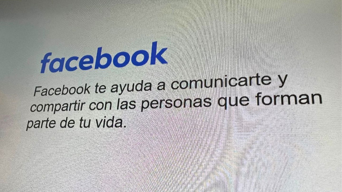 Página de inicio de Facebook