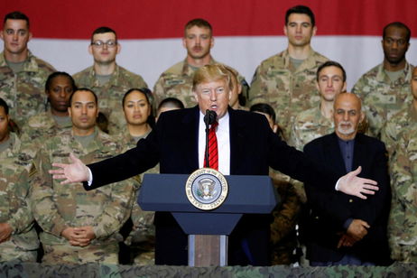 Donald Trump, presidente de Estados Unidos, habla sin pelos en la lengua del U.S. Army: "Muy pronto, tendremos el ejército más preparado y mejor preparado del mundo"