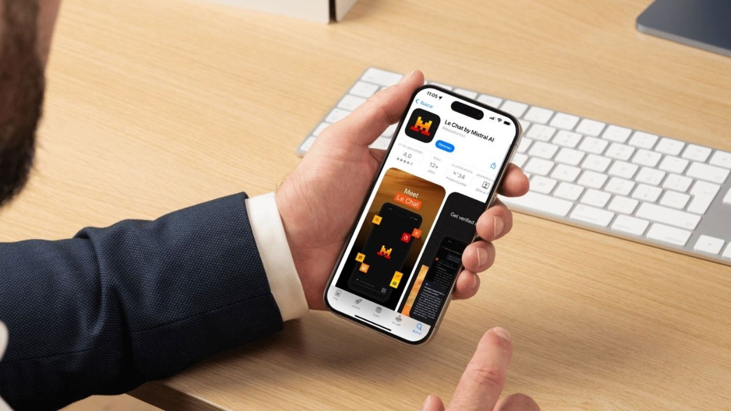 App Le Chat de Mistral para iPhone