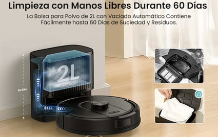 Este robot aspirador tiene un importante descuento en Amazon