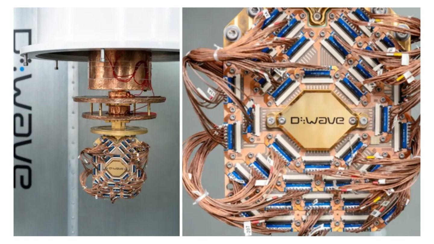 Prototipo ordenador cuantico D-Wave Advantage2
